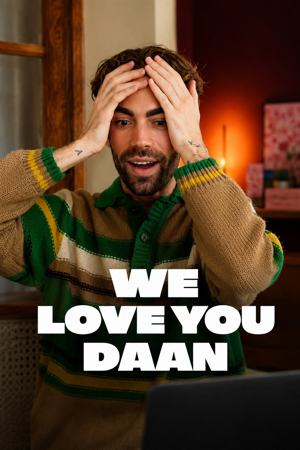 We love you Daan poster