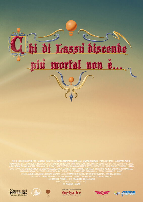 Chi di lassù discende più mortal non è poster
