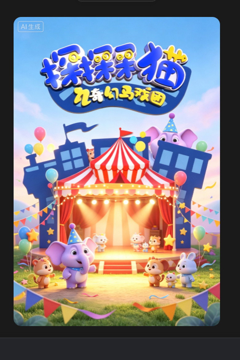 探探猫之奇幻马戏团 poster