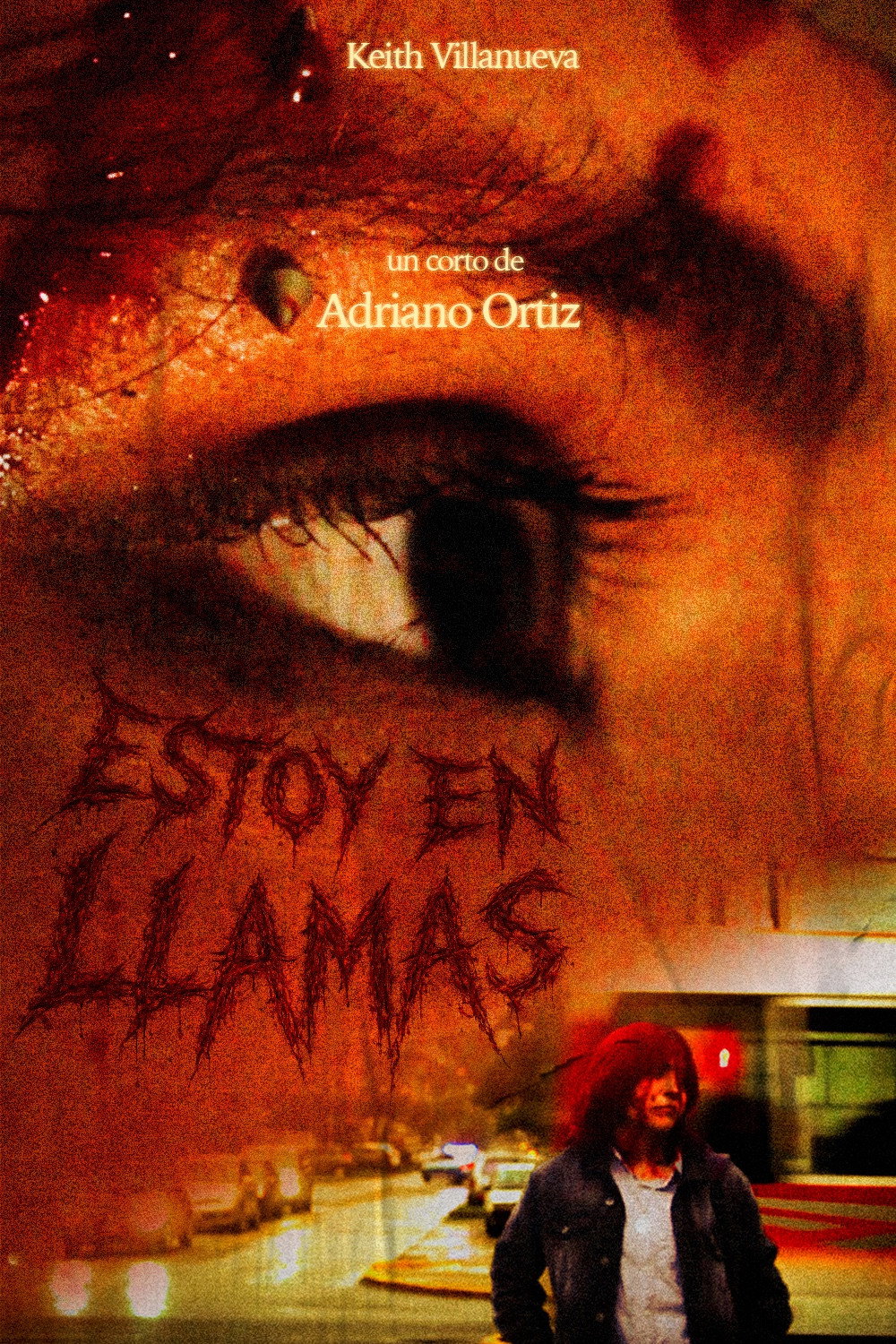 estoy en llamas poster