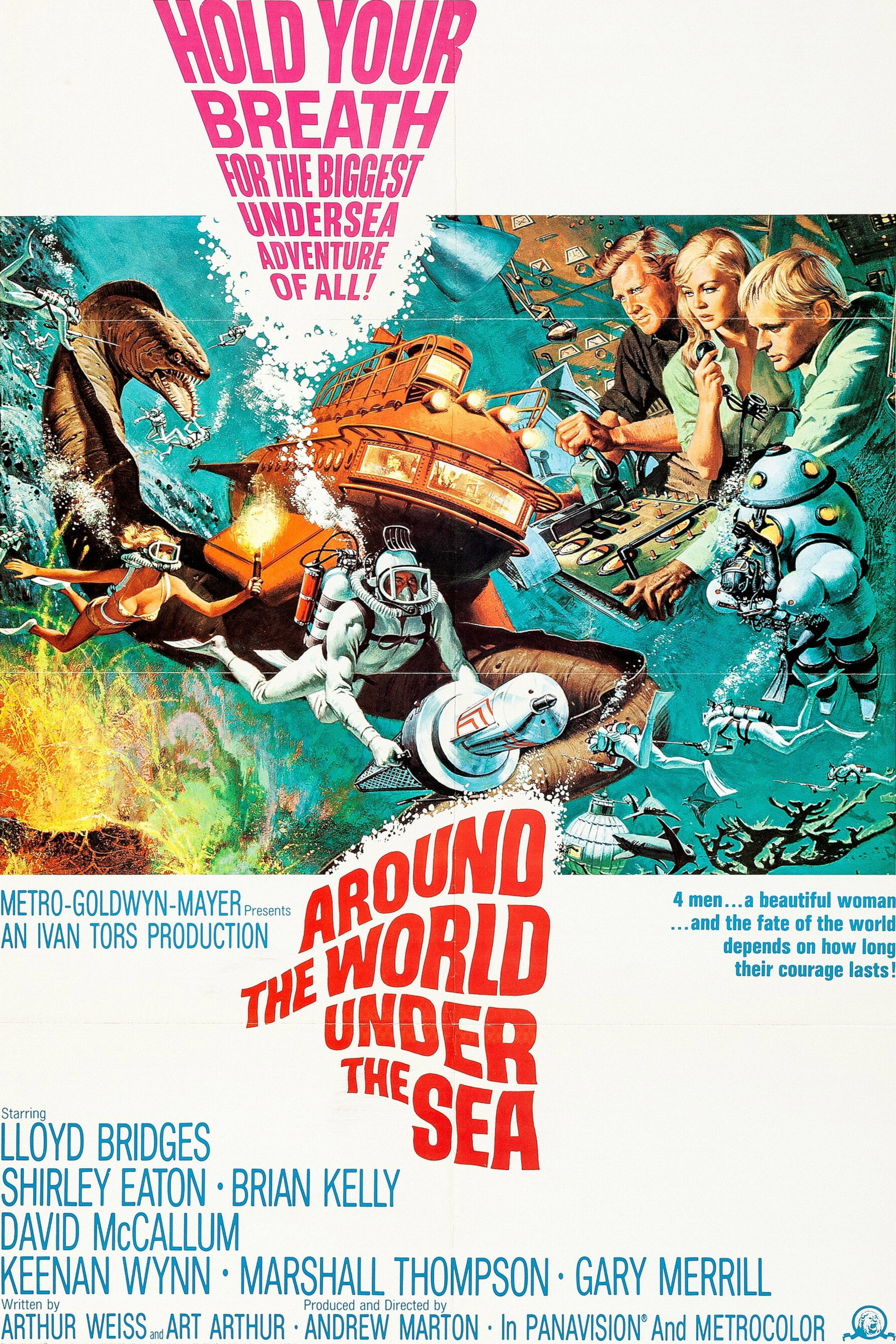 Around the World Under the Sea poster