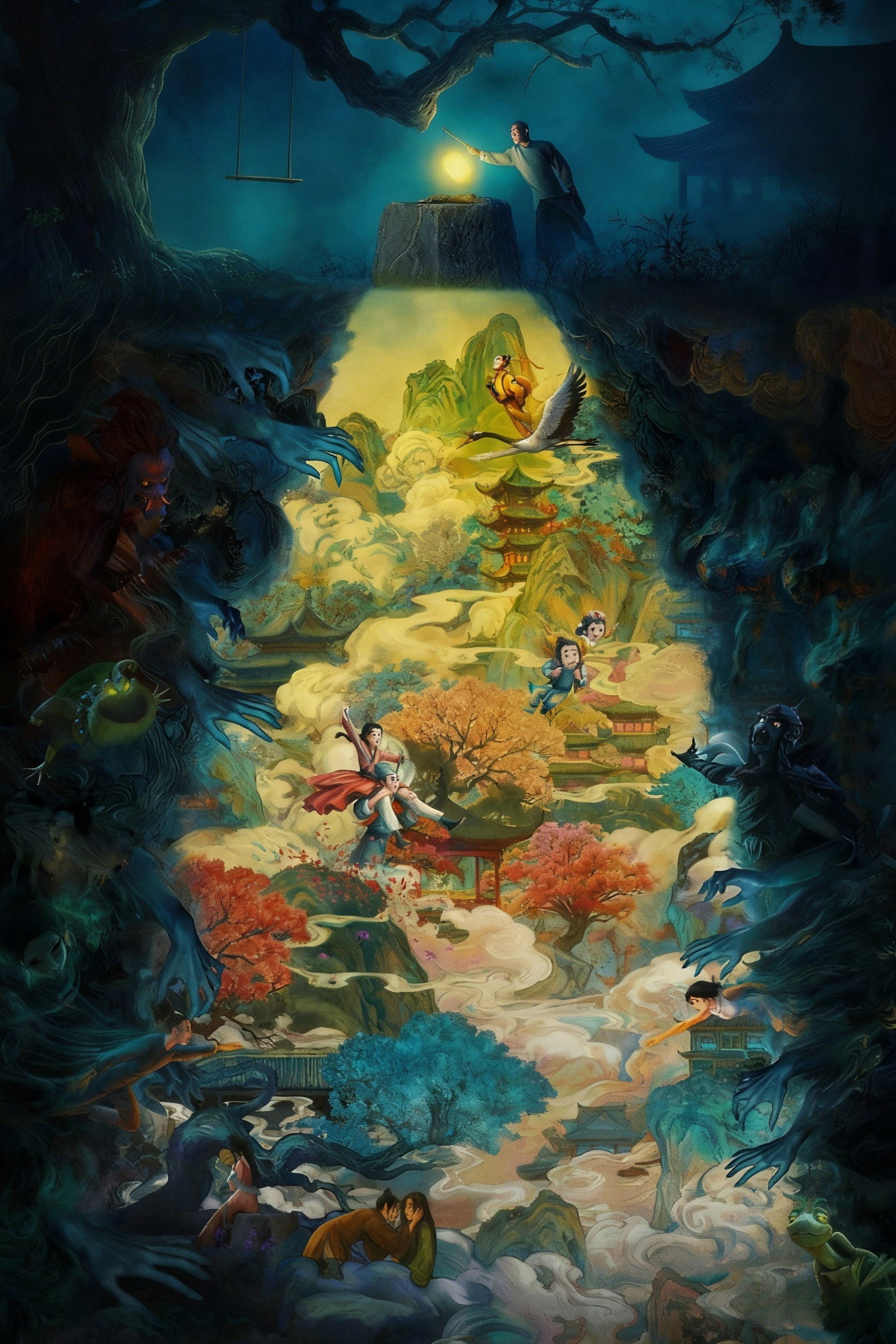 Curious Tales of a Temple poster