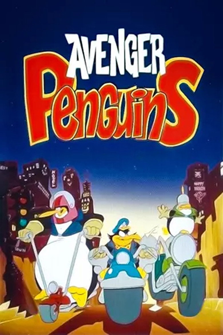 Avenger Penguins poster