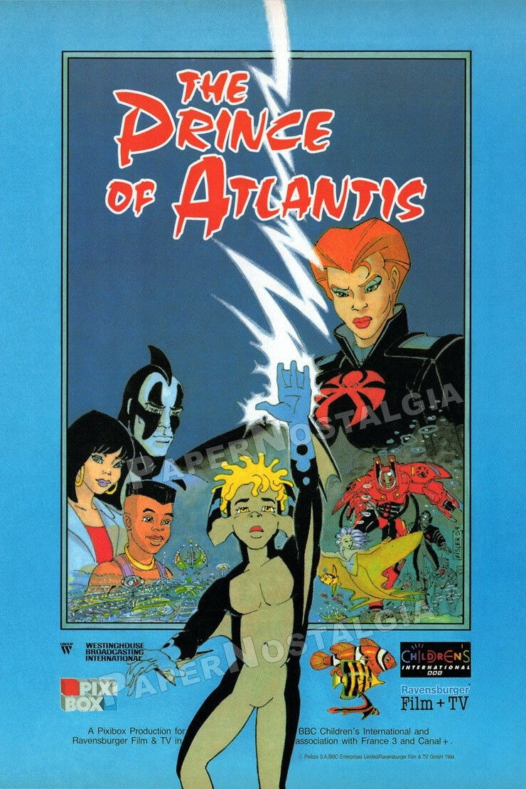 The Prince of Atlantis poster