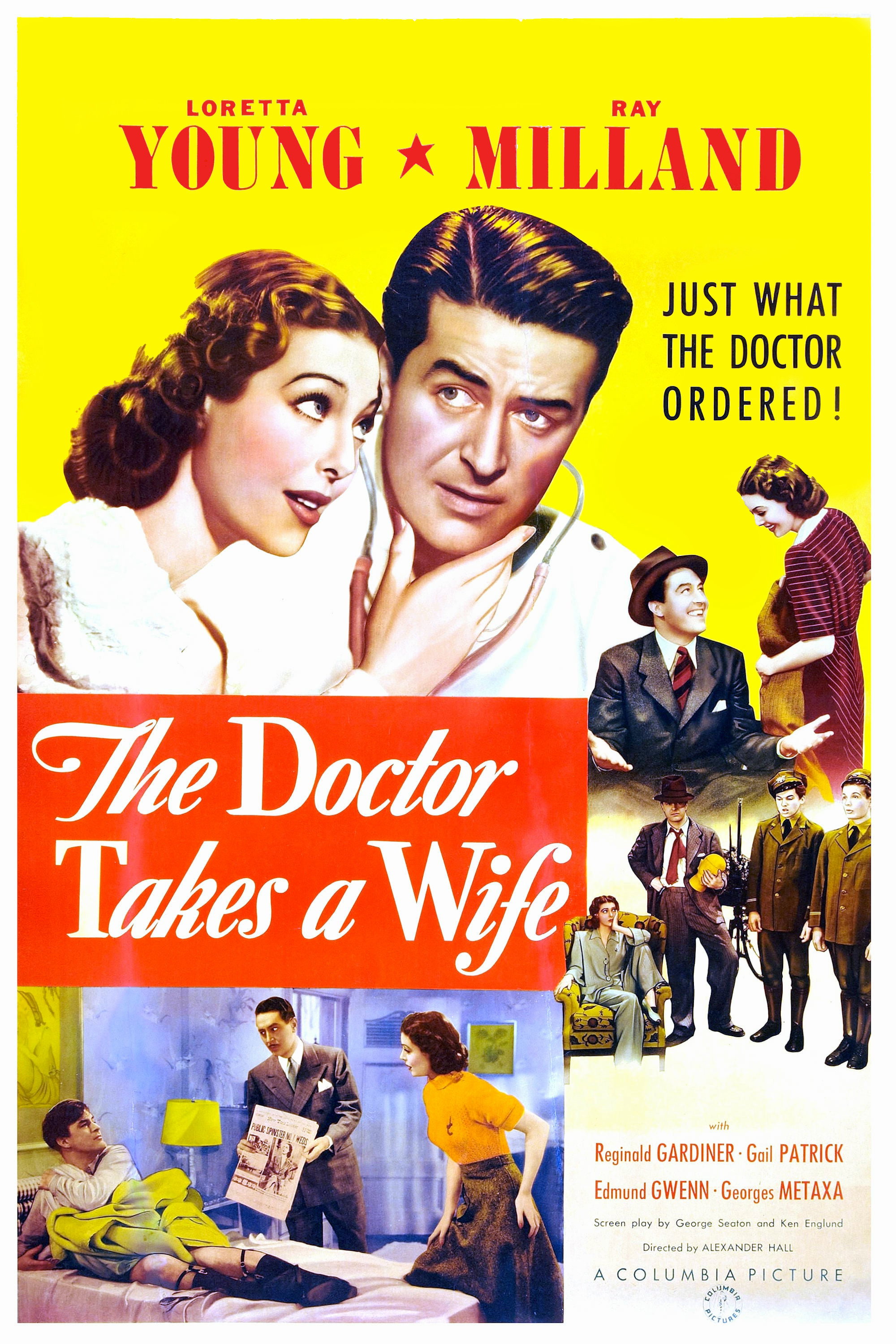 The Doctor Takes a Wife poster