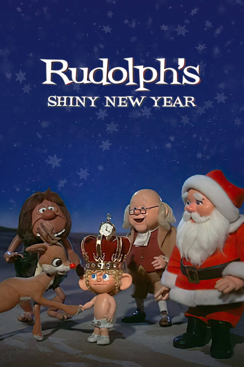 Rudolph's Shiny New Year poster