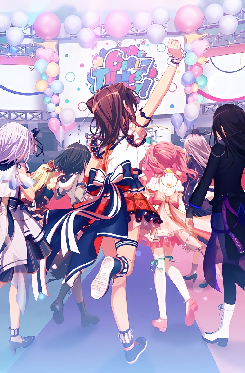 BanG Dream! Girls Band Party! 5th Anniversary Animation -CiRCLE THANKS PARTY!- poster