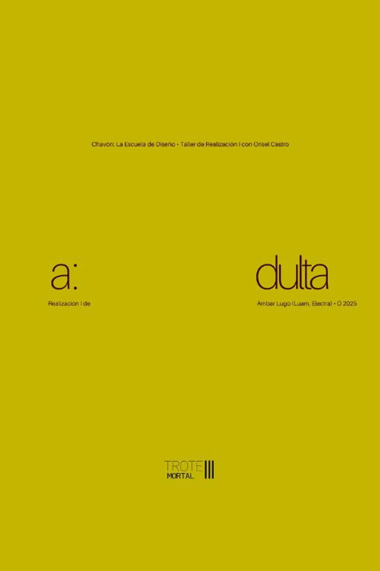 a: dulta poster
