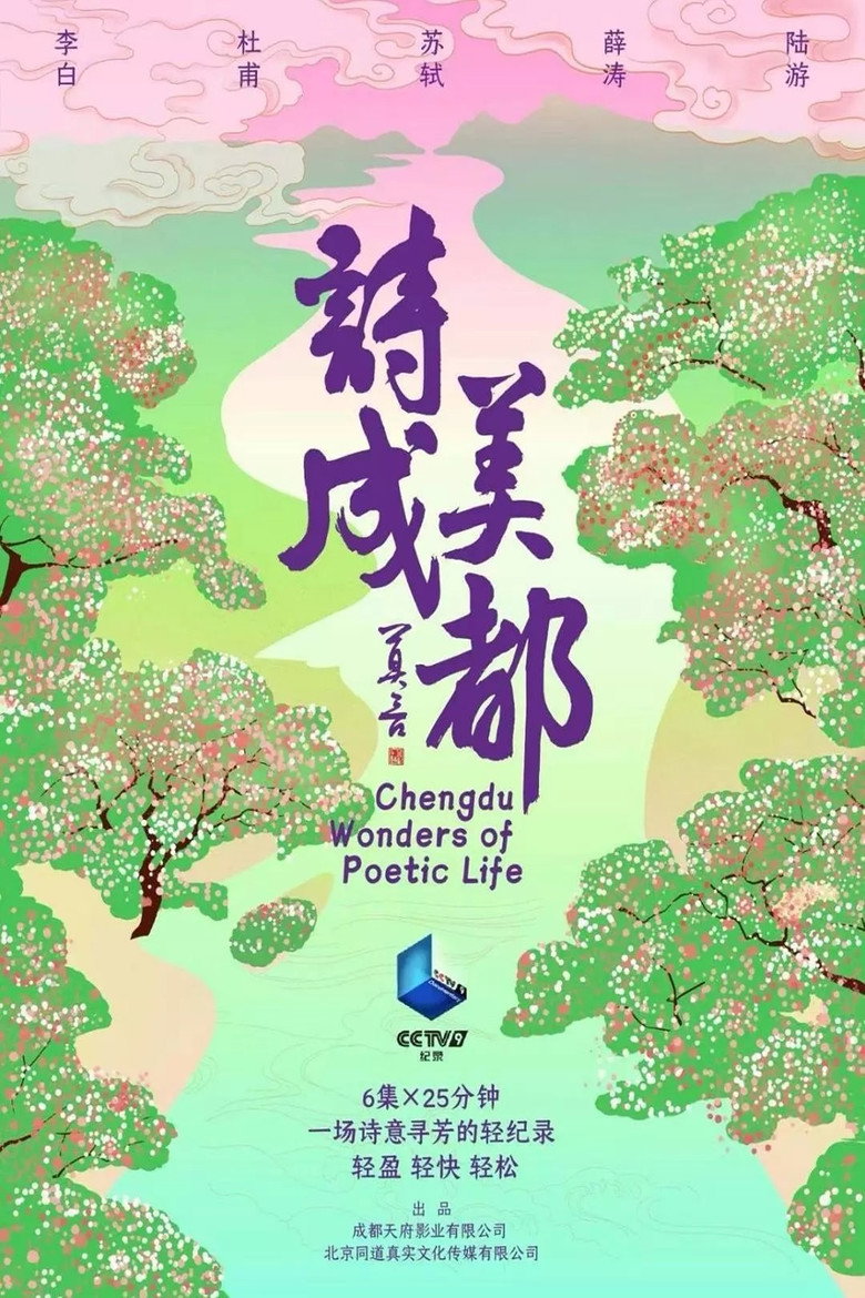 诗美成都 poster