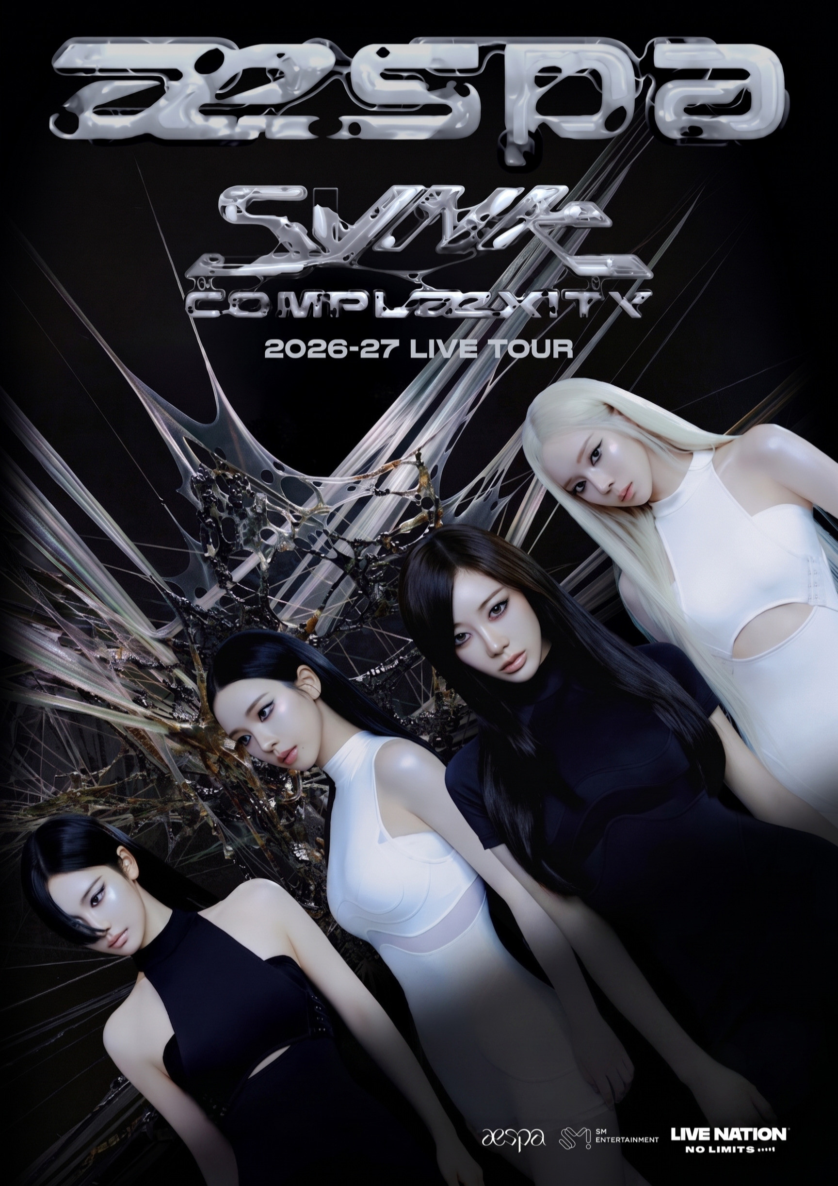 2026-27 aespa LIVE TOUR -SYNK : COMPLaeXITY- poster