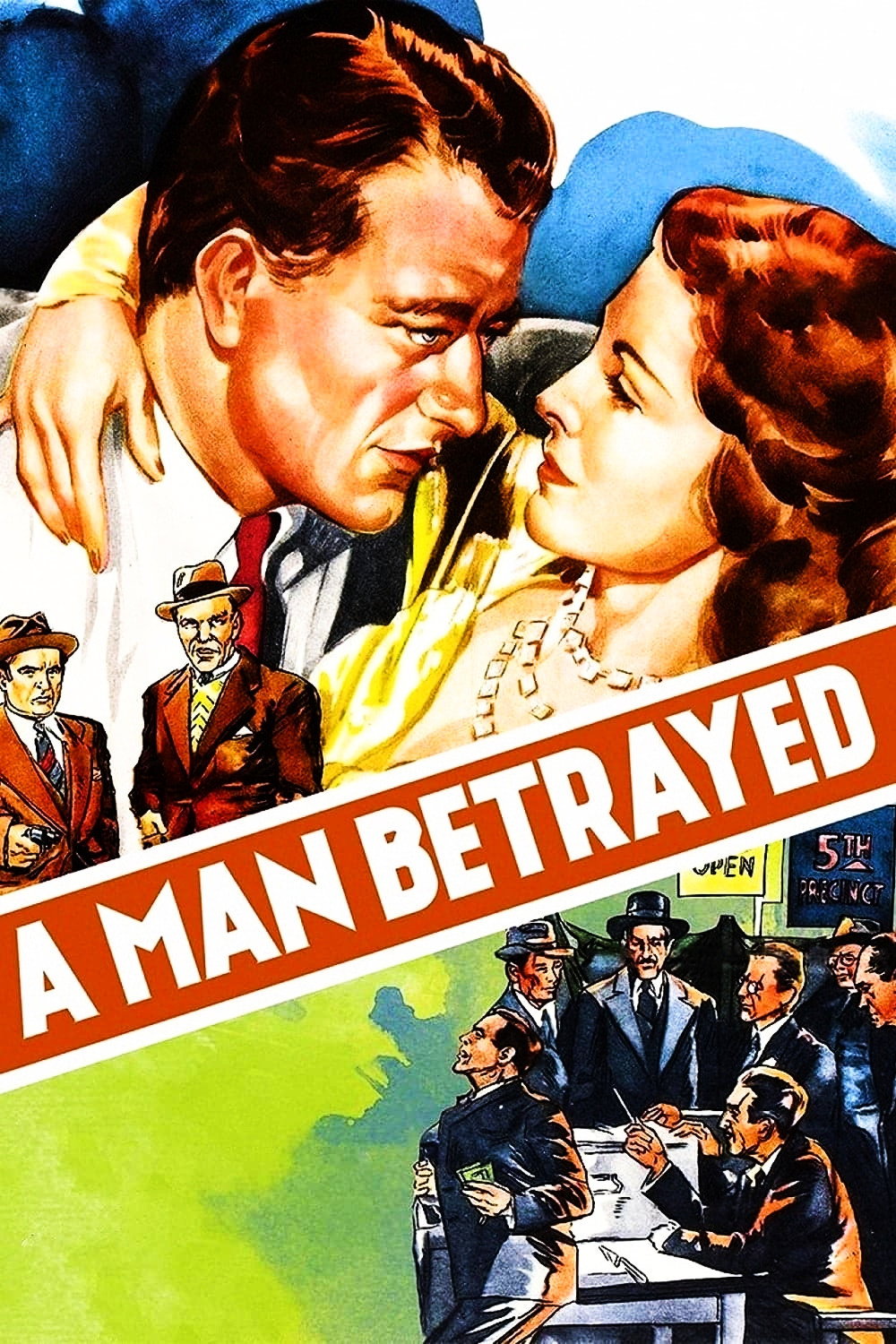 A Man Betrayed poster