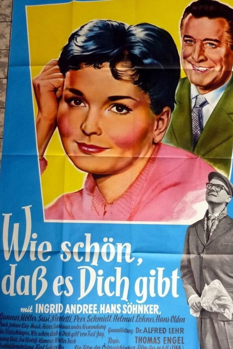 Wie schön, daß es dich gibt poster