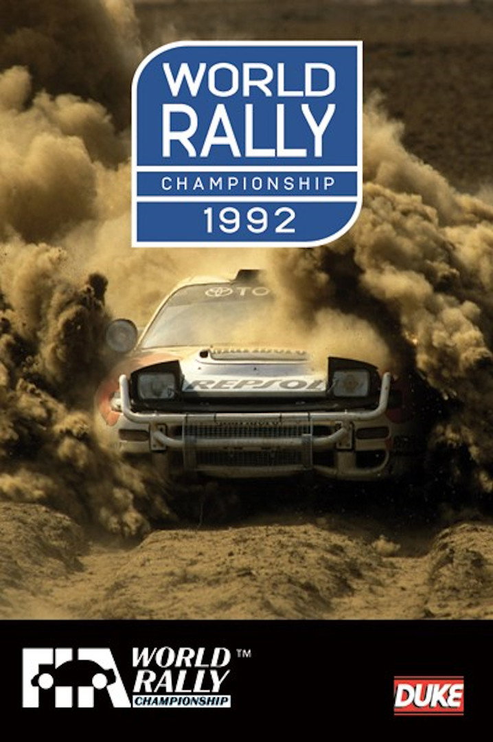 WRC 1992 - FIA World Rally Championship poster