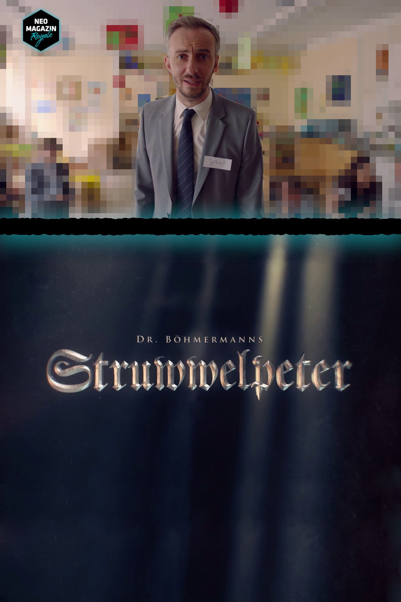 Dr. Böhmermanns Struwwelpeter poster