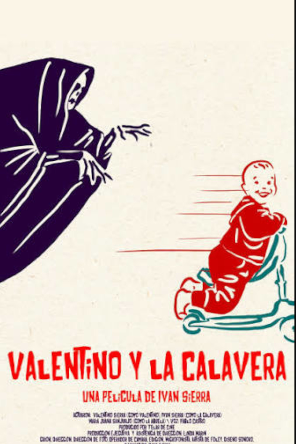 Valentino y la Calavera poster