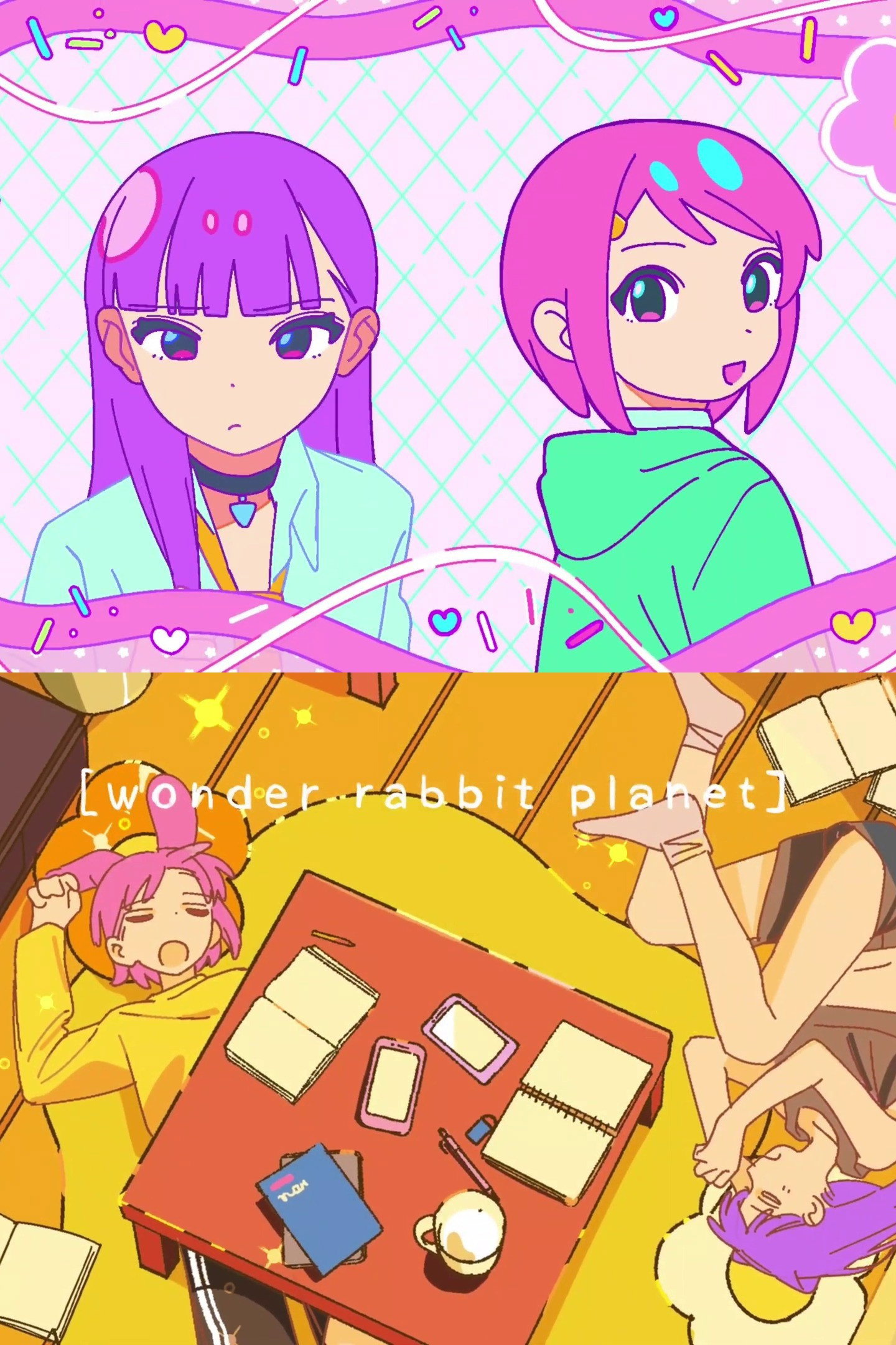 wonder rabbit planet poster