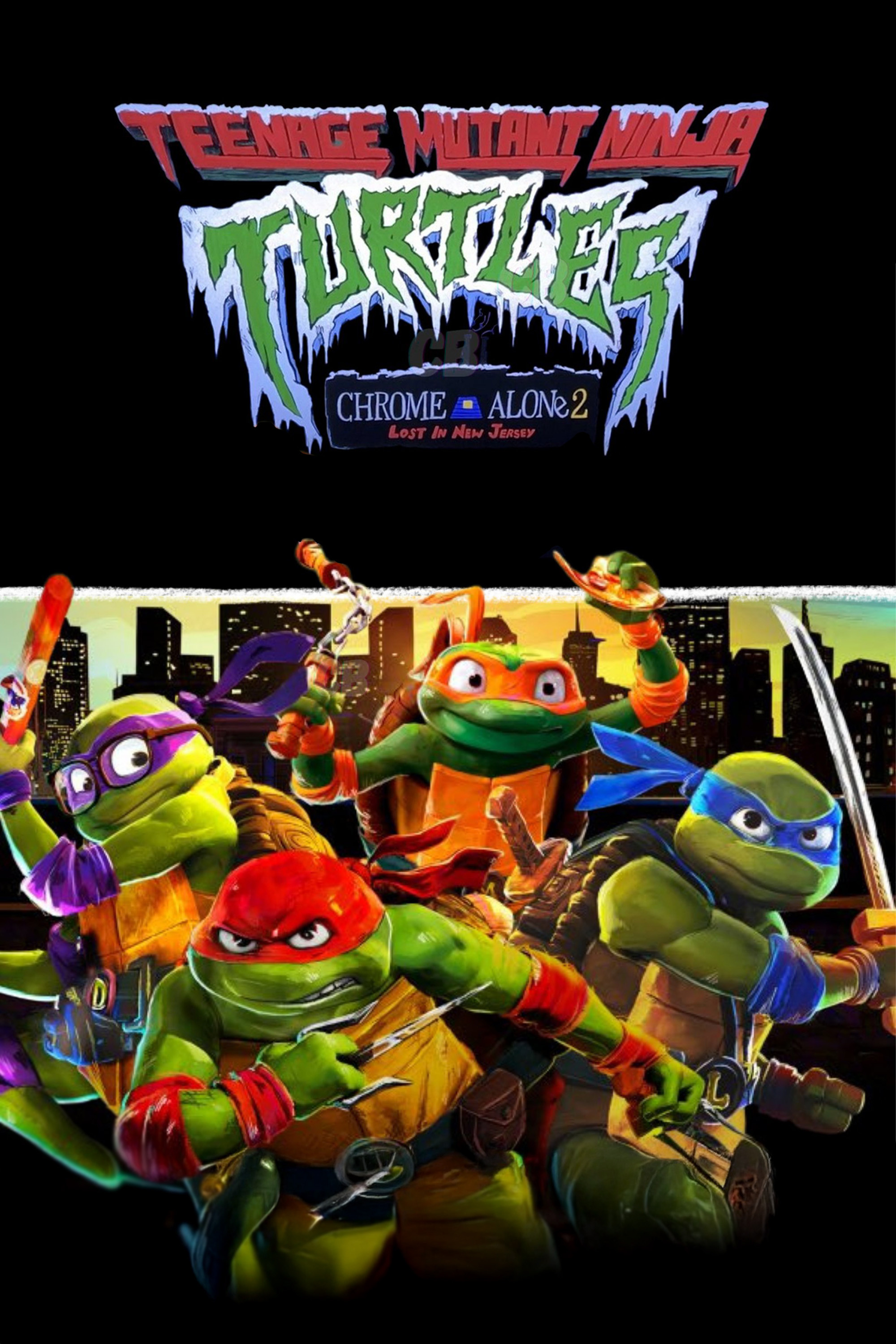 Teenage Mutant Ninja Turtles: Chrome Alone 2 - Lost in New Jersey poster
