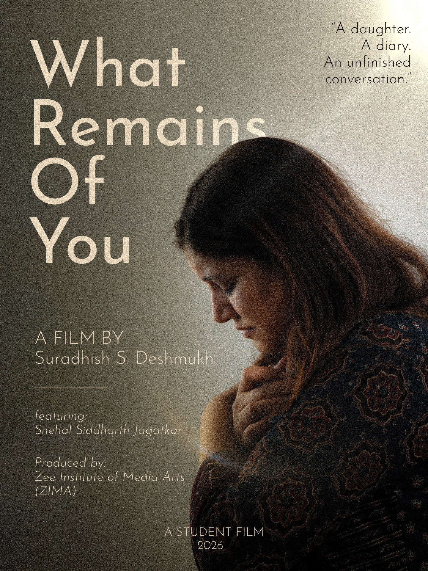 What Remains of You poster