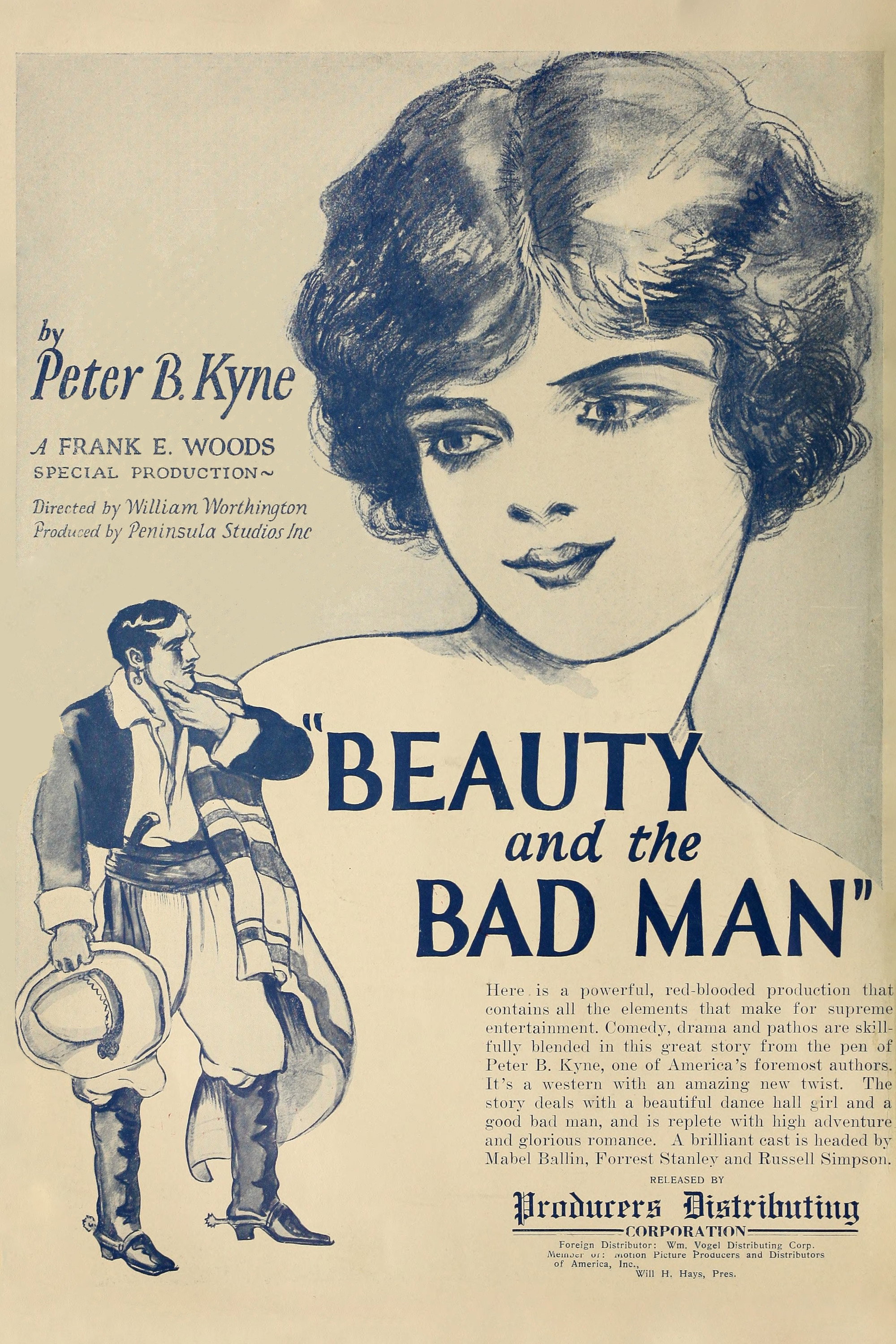 Beauty and the Bad Man poster