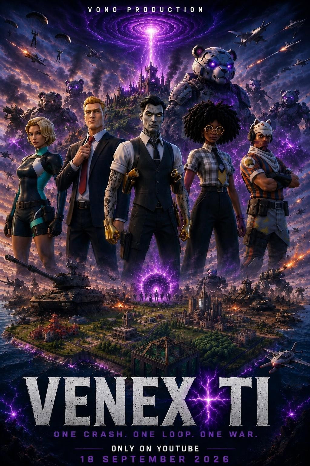Venex Ti - the movie poster