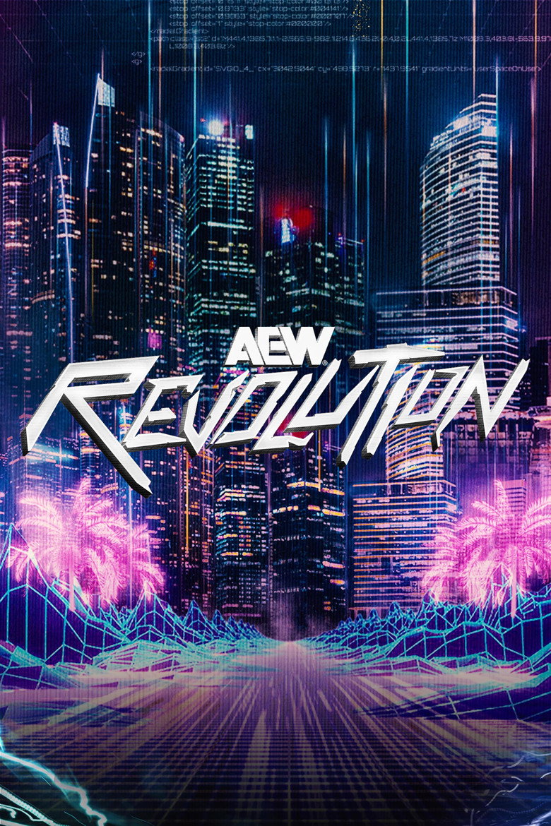 AEW Revolution 2026 poster