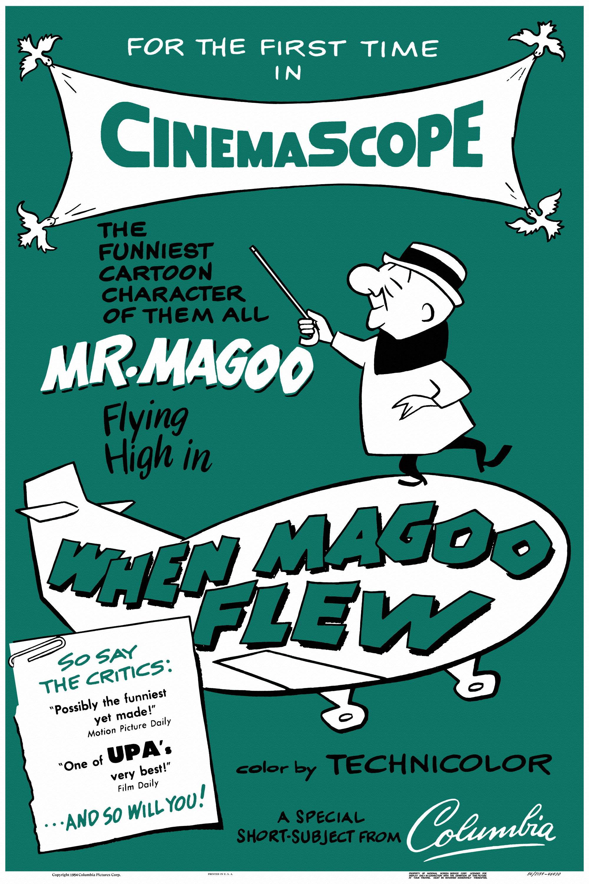 When Magoo Flew poster