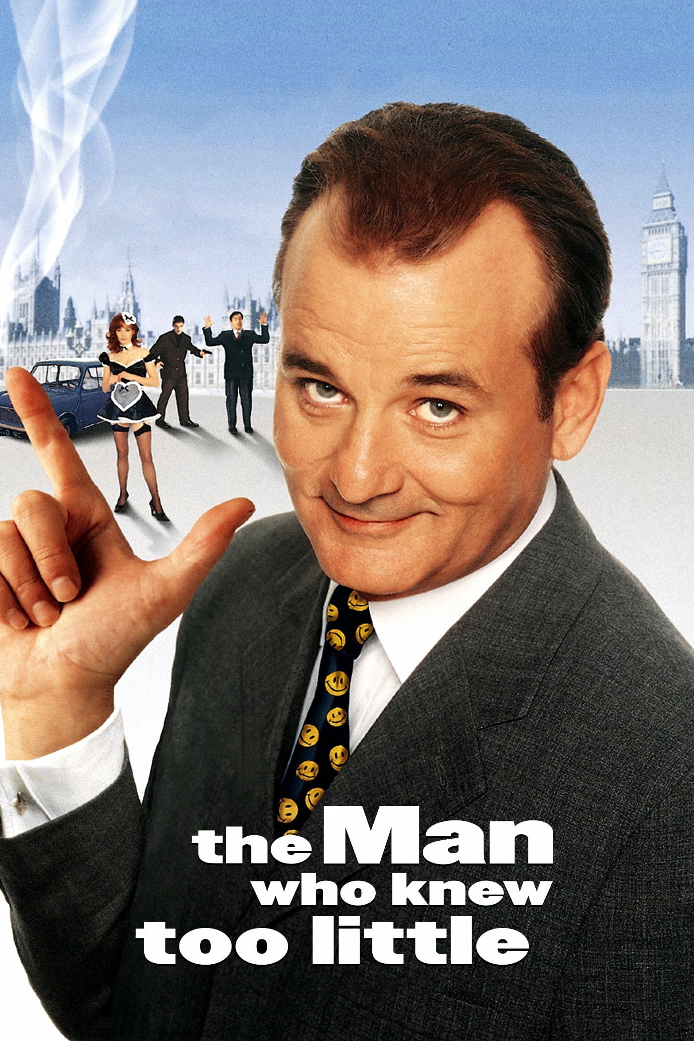 The Man Who Knew Too Little poster