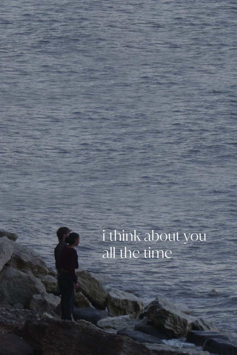 i think about you all the time poster