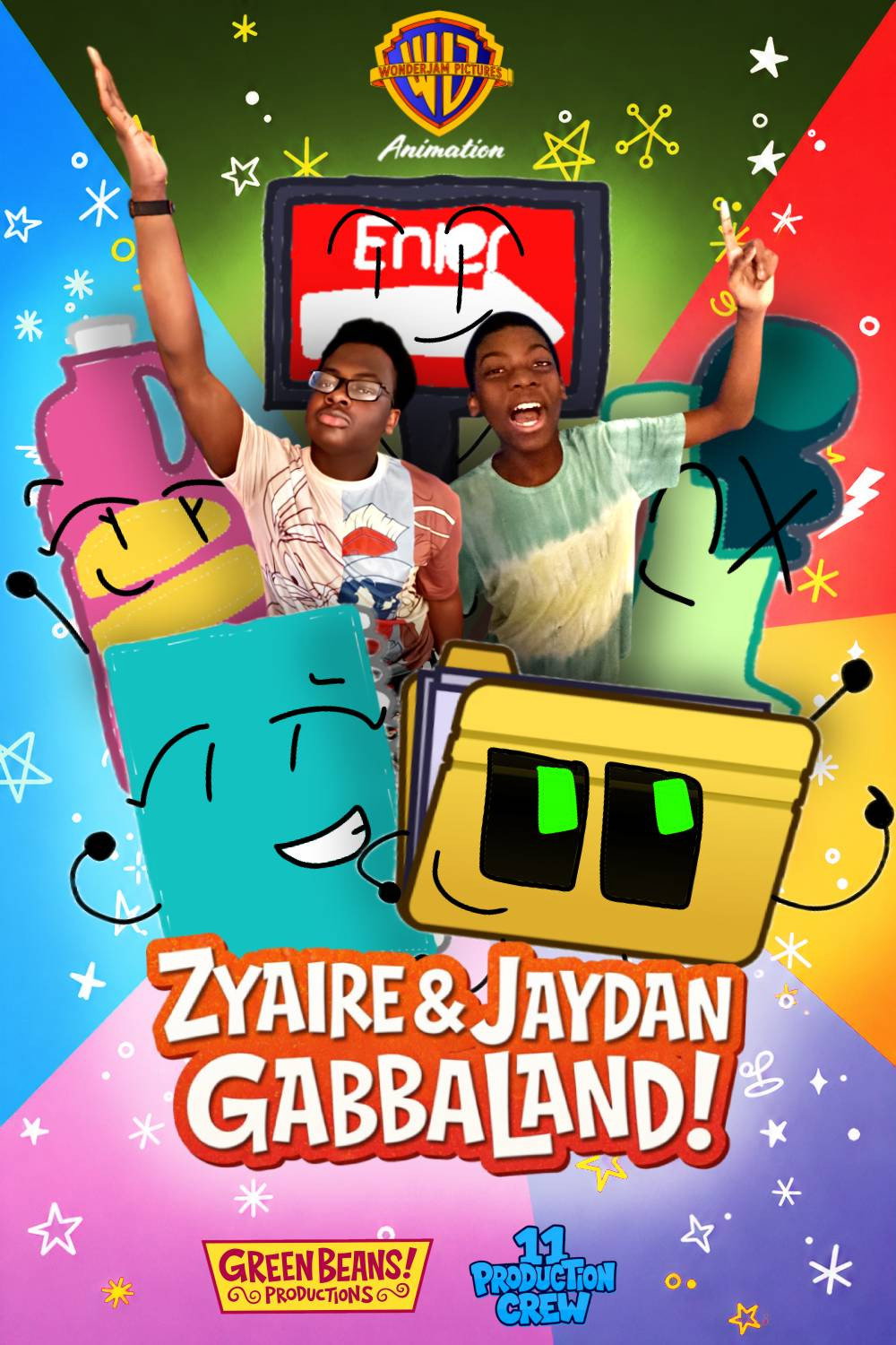 Zyaire & Jaydan GabbaLand poster