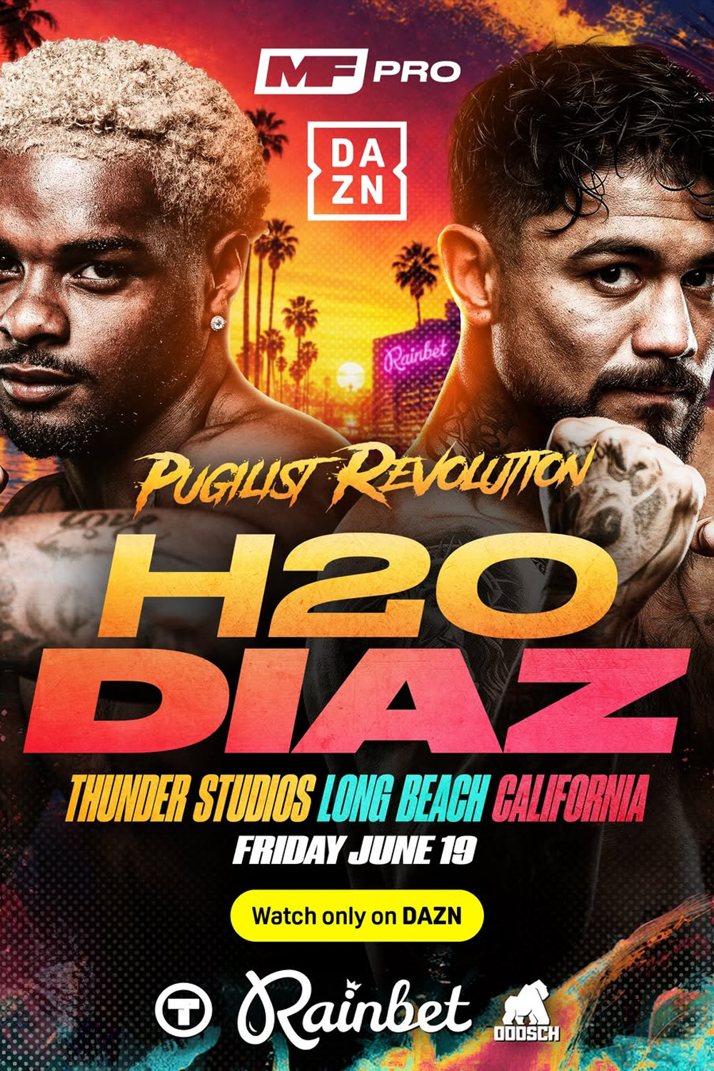 Ashton Sylve vs. Joseph Diaz Jr. poster