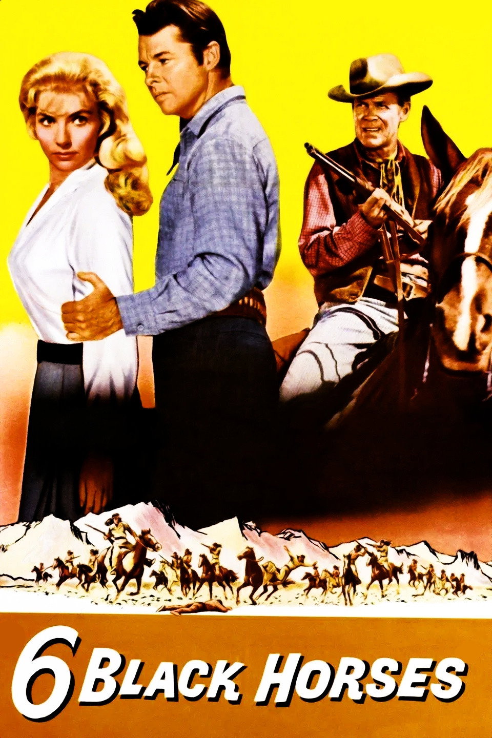 Six Black Horses poster