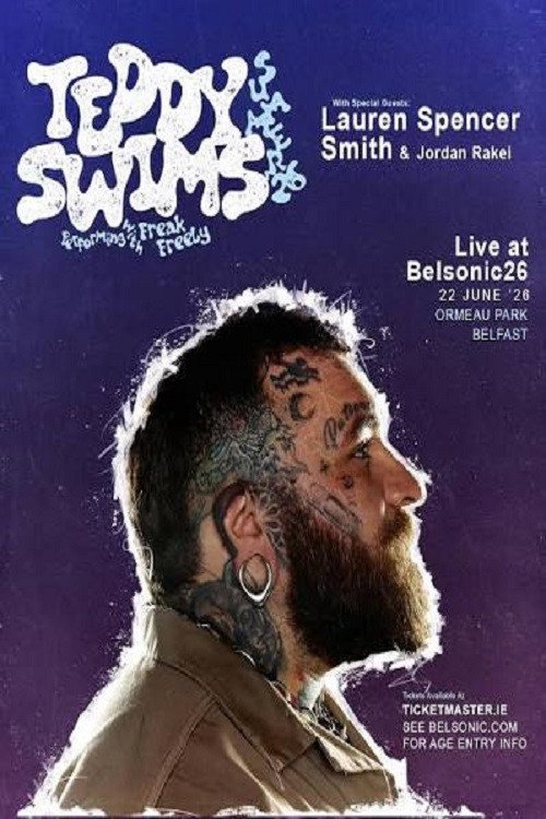 Teddy Swims live at Belsonic Belfast poster