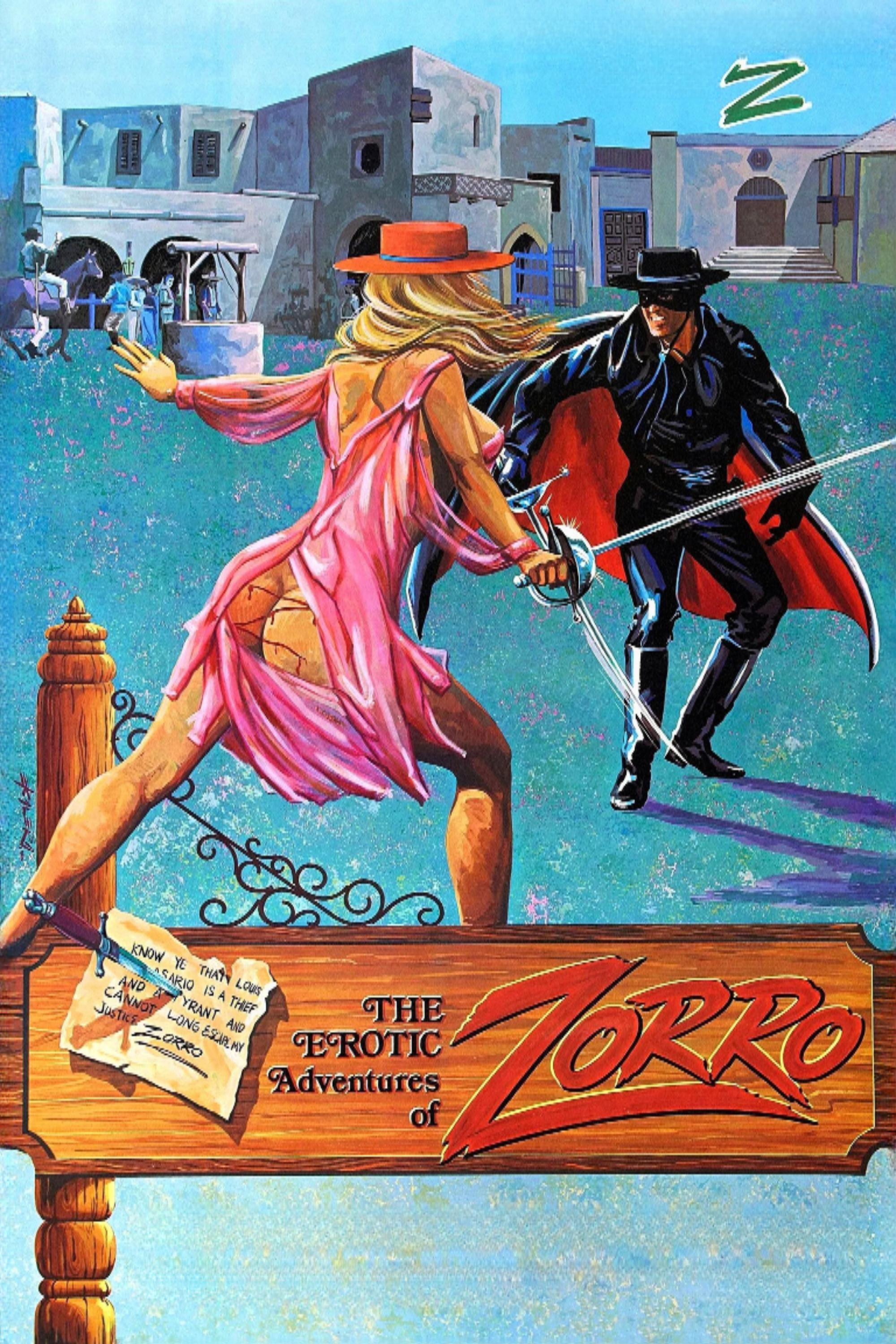 The Erotic Adventures of Zorro poster
