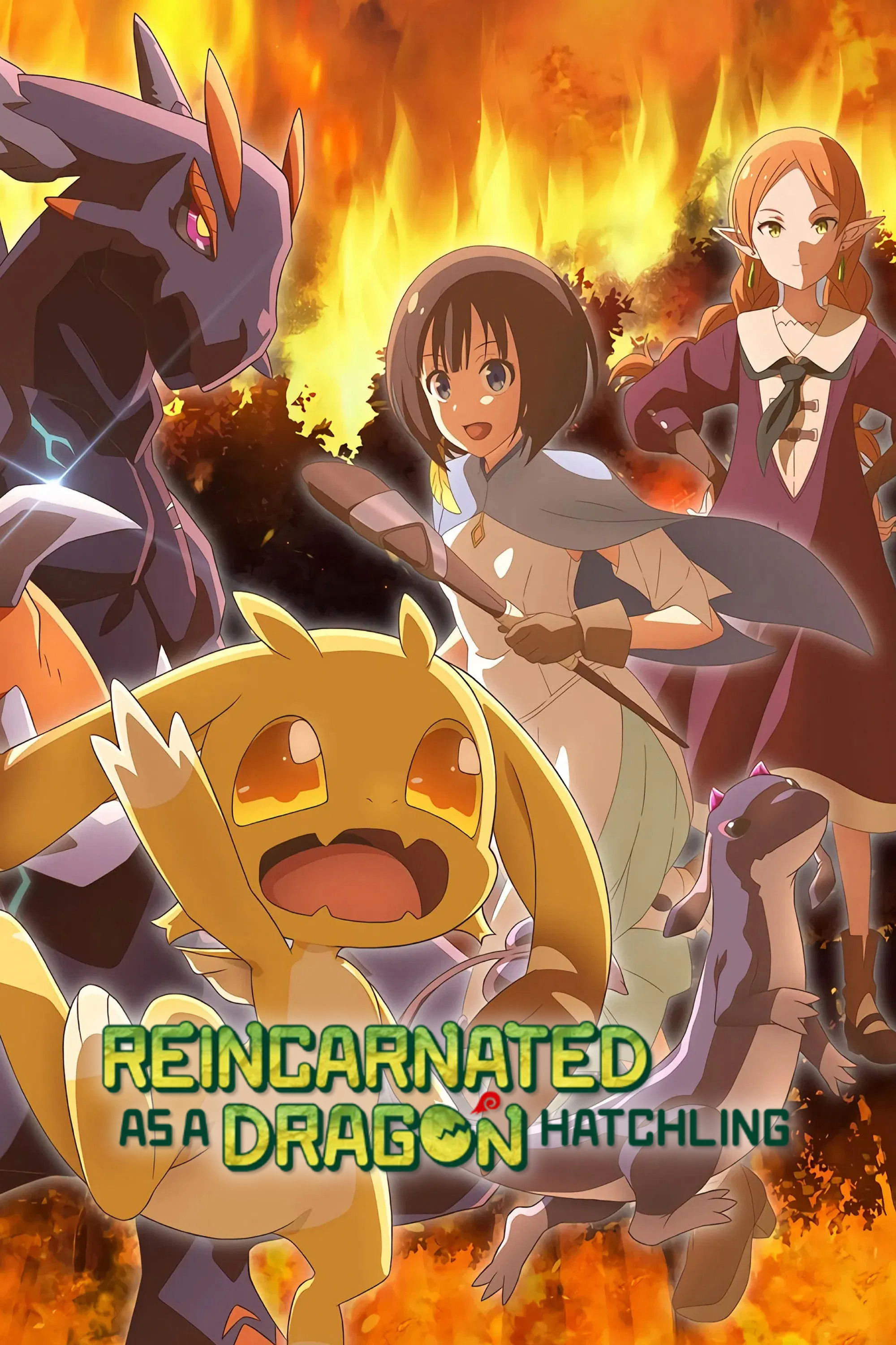 Reincarnated as a Dragon Hatchling poster