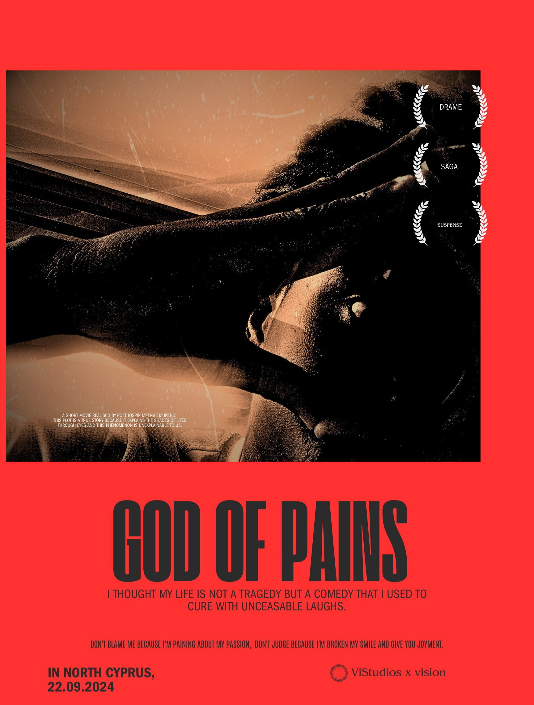 The god of pains poster
