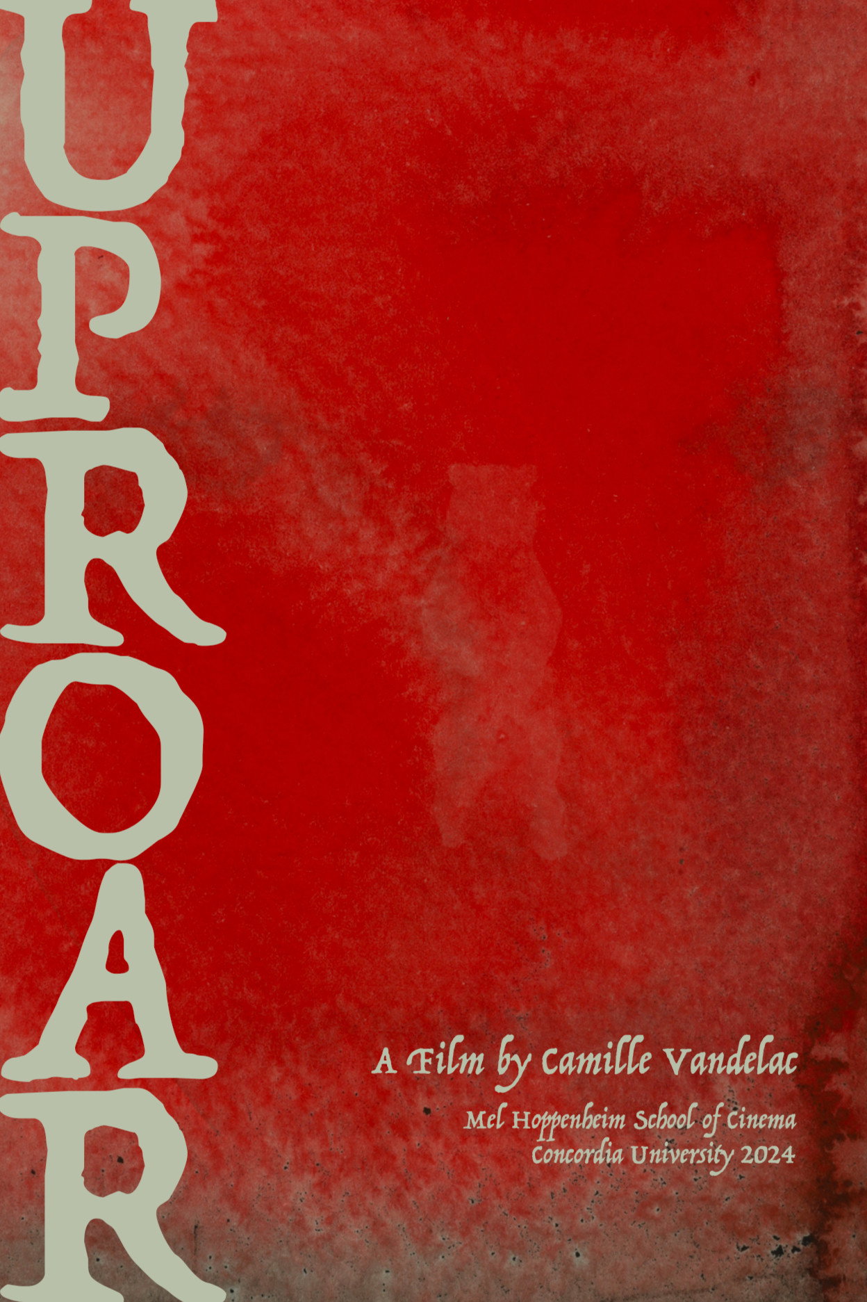 UPROAR poster