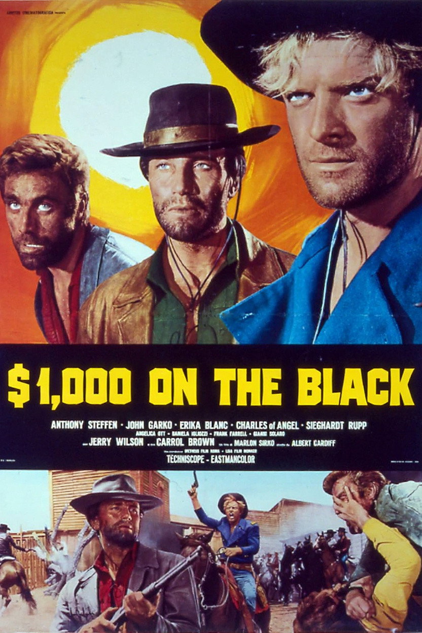 $1,000 on the Black poster