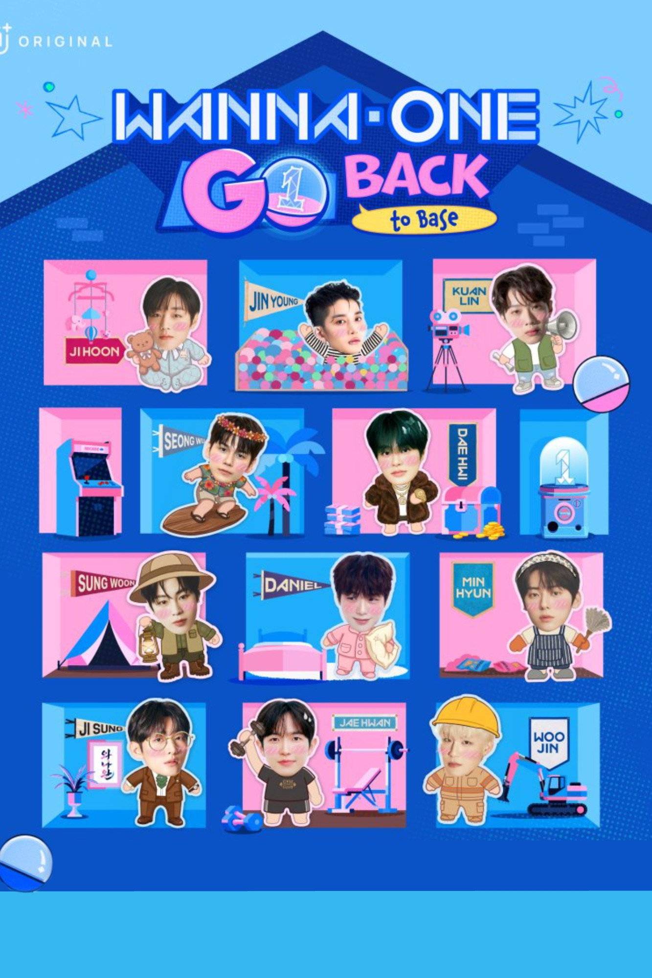 WANNA ONE GO: Back to Base poster