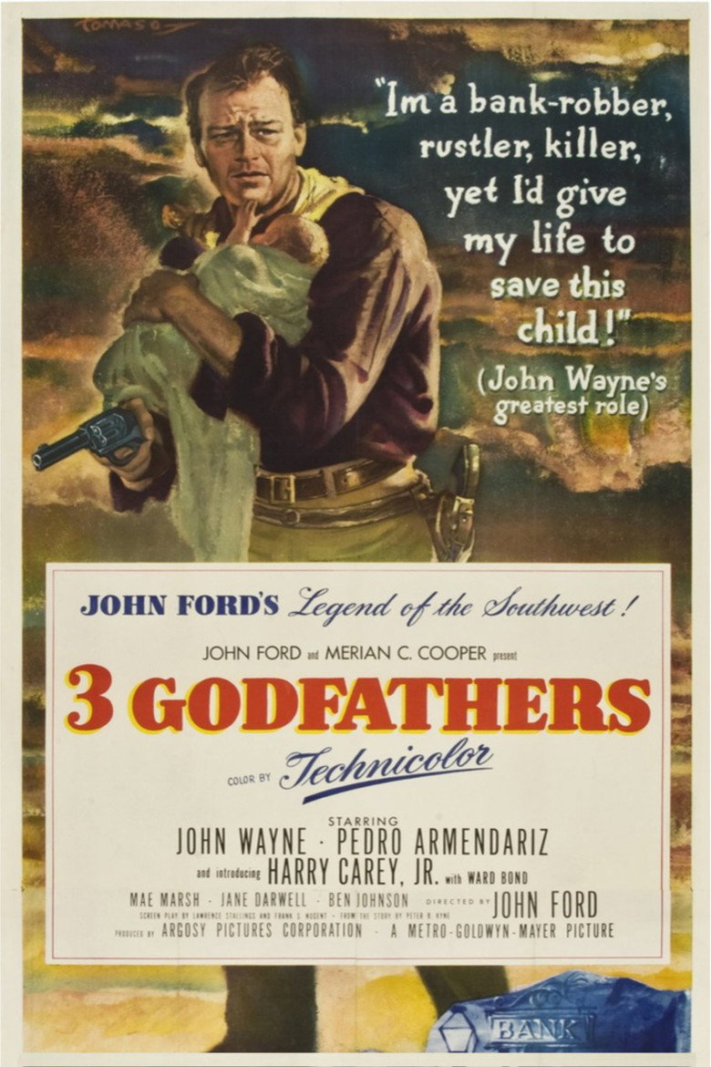 3 Godfathers poster
