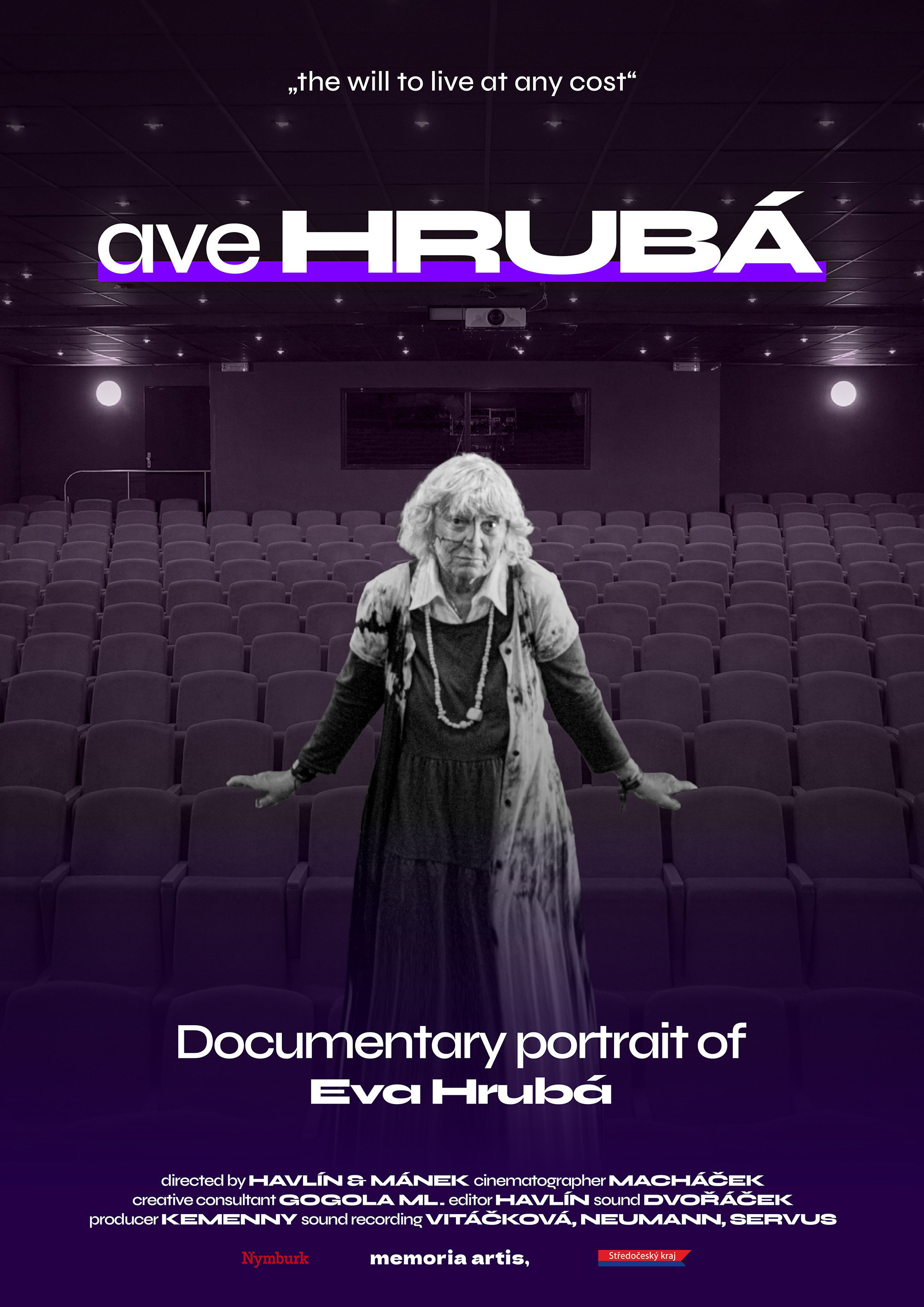 ave HRUBÁ poster