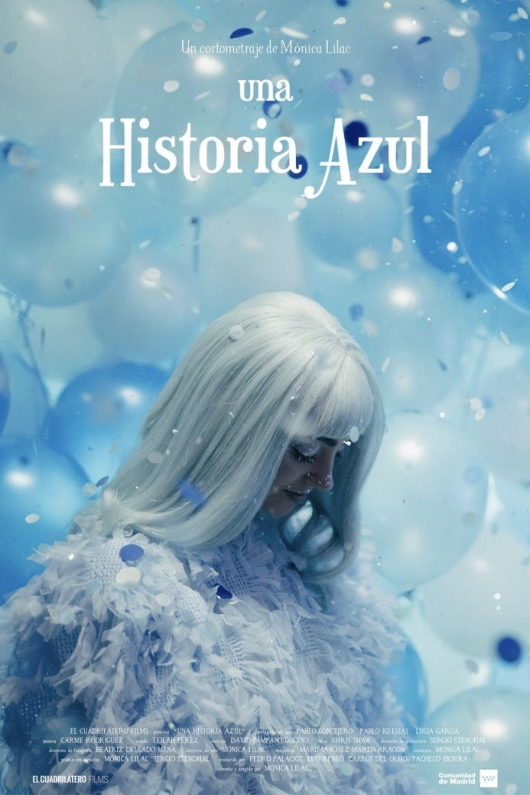 Una historia azul poster