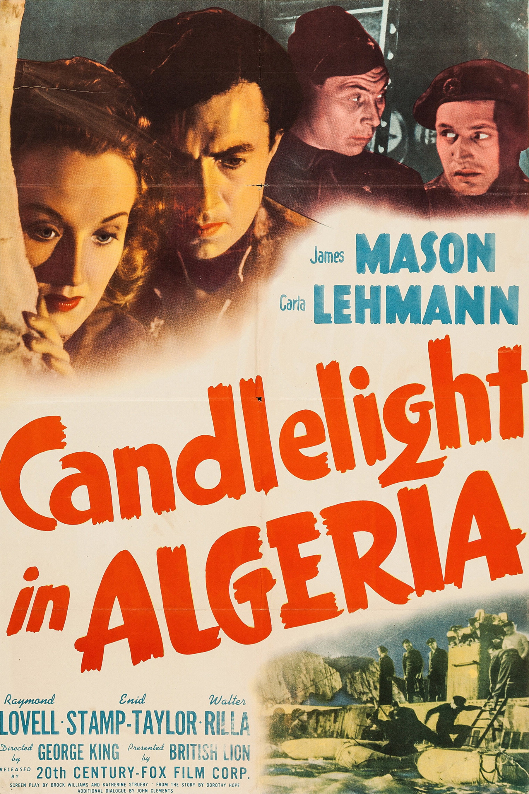 Candlelight in Algeria poster