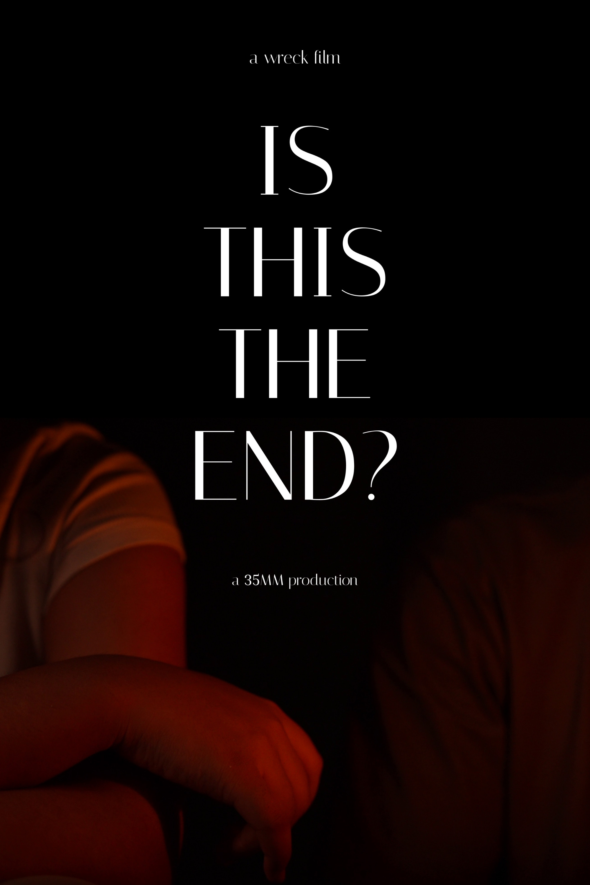 Is This The End? poster