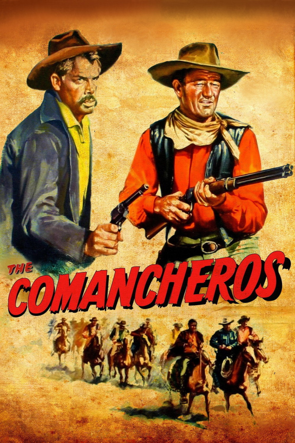 The Comancheros poster