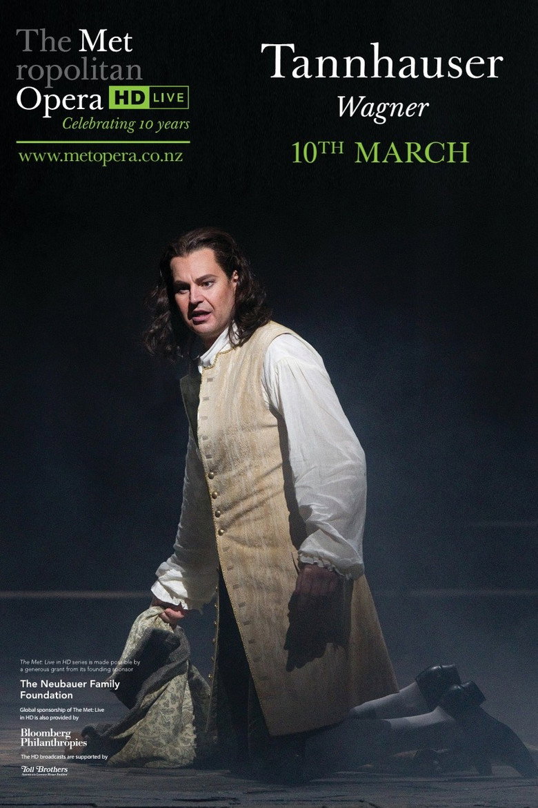 The Metropolitan Opera: Tannhäuser poster