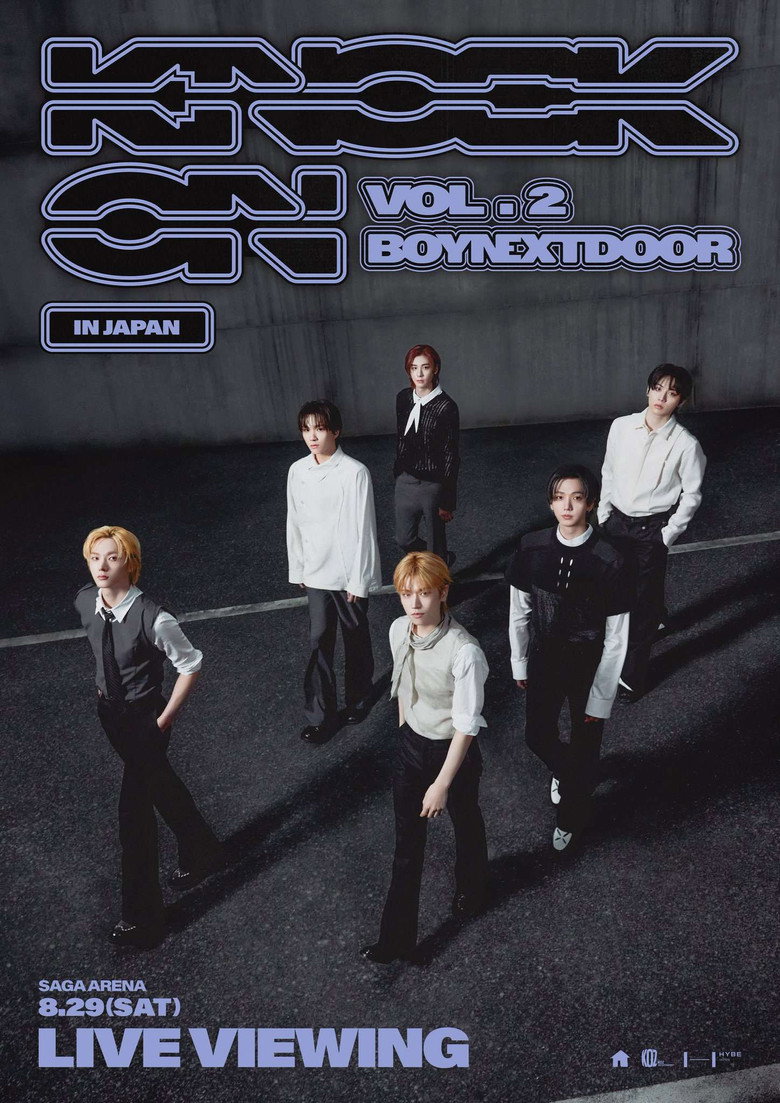 BOYNEXTDOOR 'KNOCK ON Vol.2' IN JAPAN poster