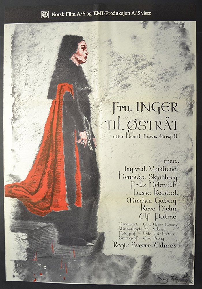 Lady Inger of Ostrat poster