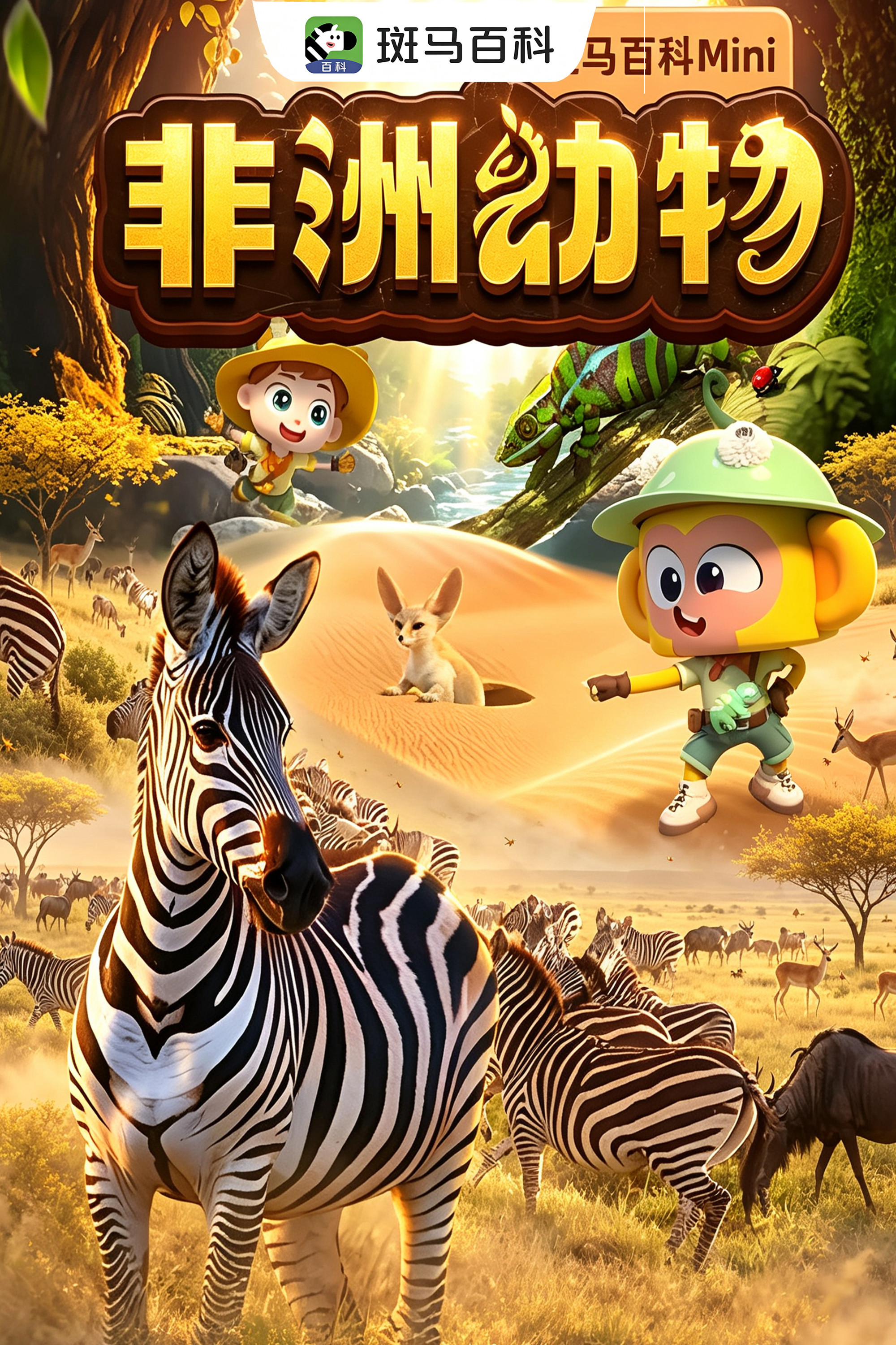 迷你自然—非洲动物 poster