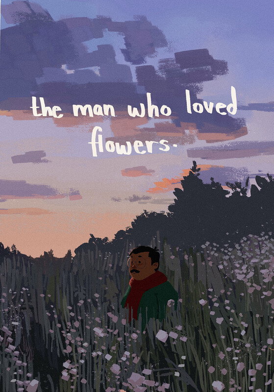 The Man Who Loved Flowers poster