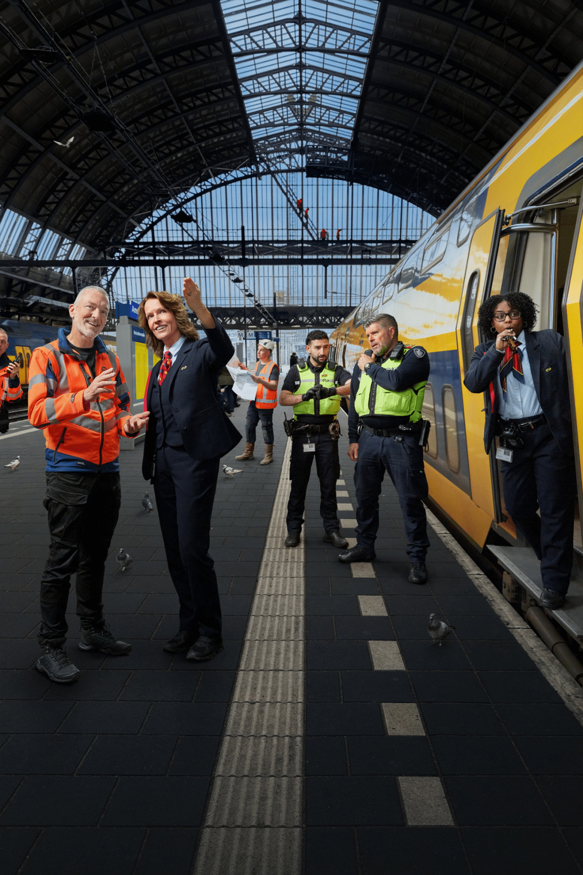 Amsterdam Centraal 24/7 poster